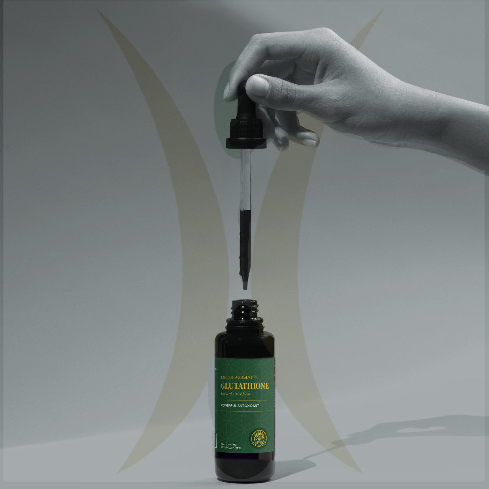 Global Healing Glutathione Bottle with dropper