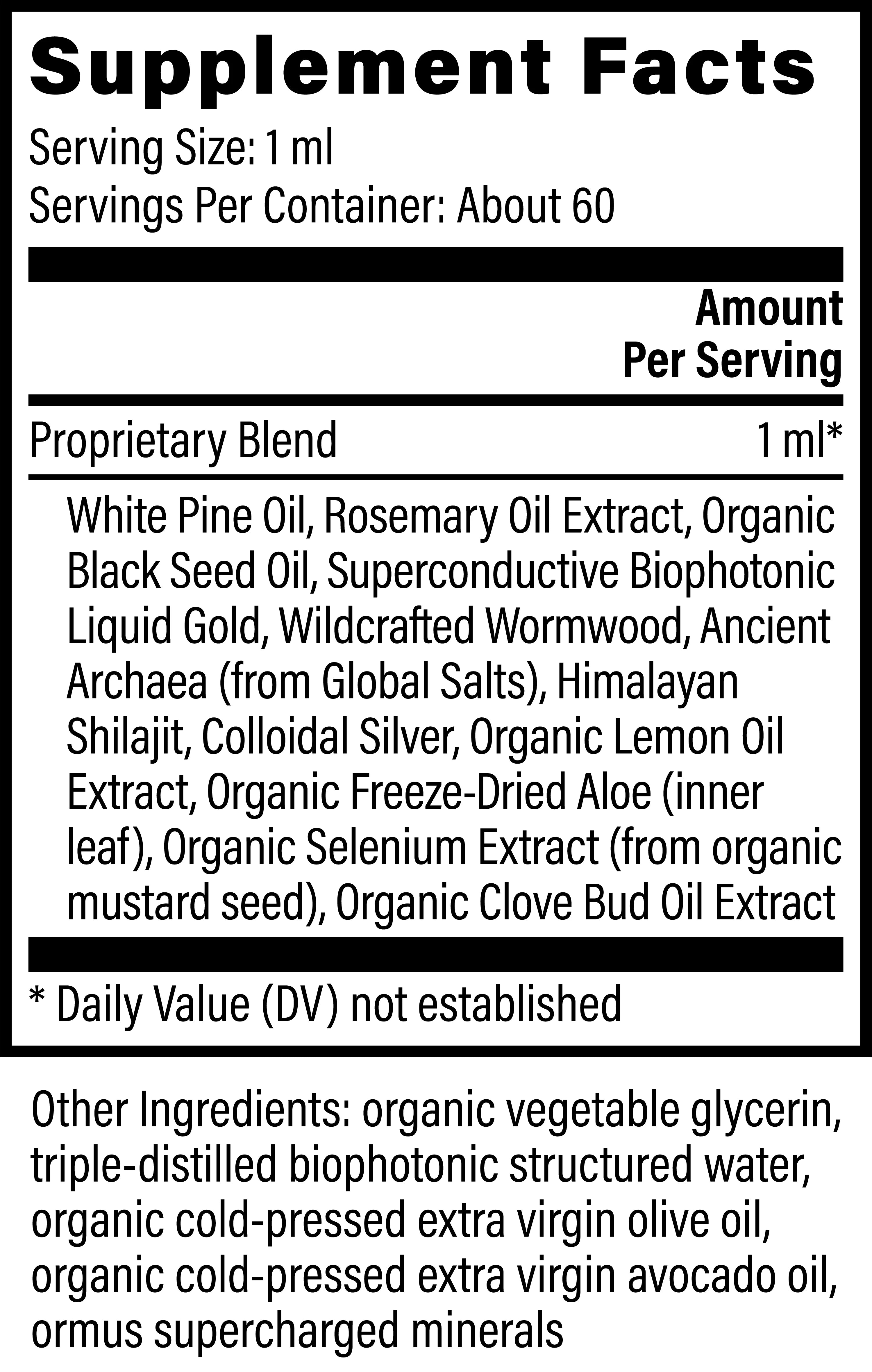 Paratrex II by Global Healing Supplement acts