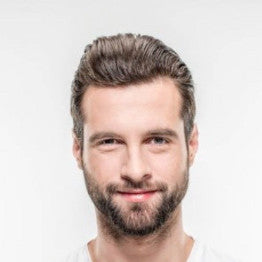 Healthy looking man with a beard