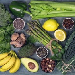 Fruit, vegetables and spices