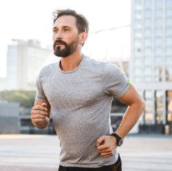 Man jogging