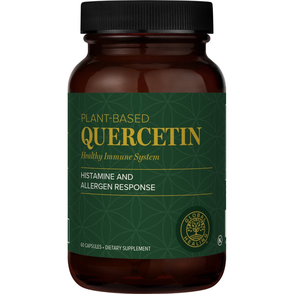 Global Healing Plant Based Quercetin Bottle 60 Capsules