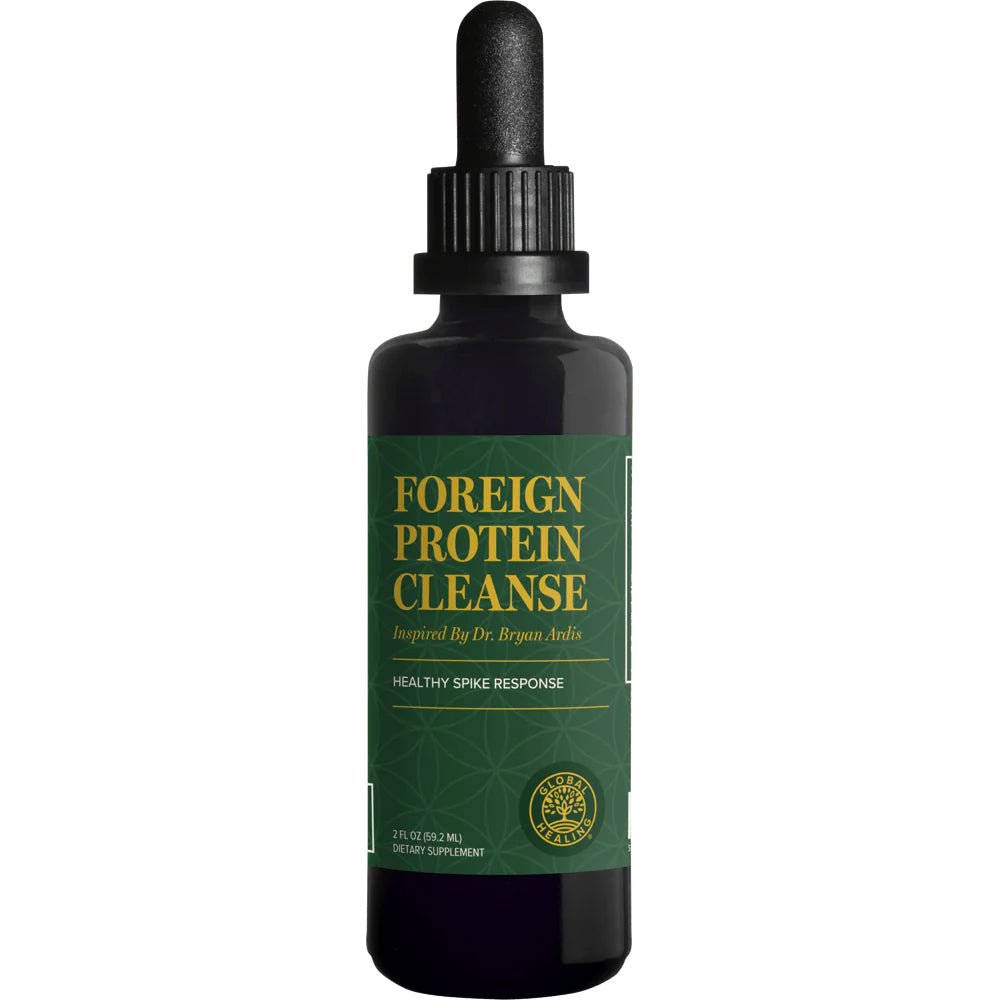 Global Healing Foreign Protein Cleanse bottle.