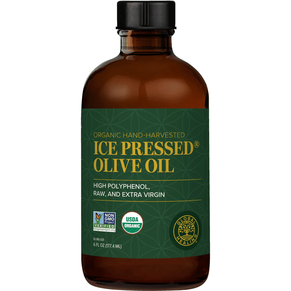 Olive Oil Bottle from the Global Healing Liver Cleanse Program