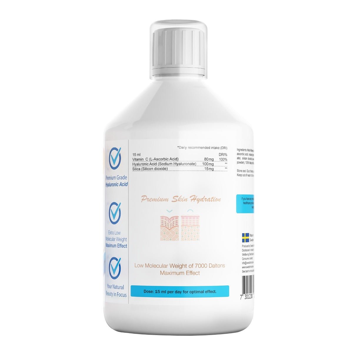 Swedish Nutra Hyaluronic Acid - Hyaluron Drink