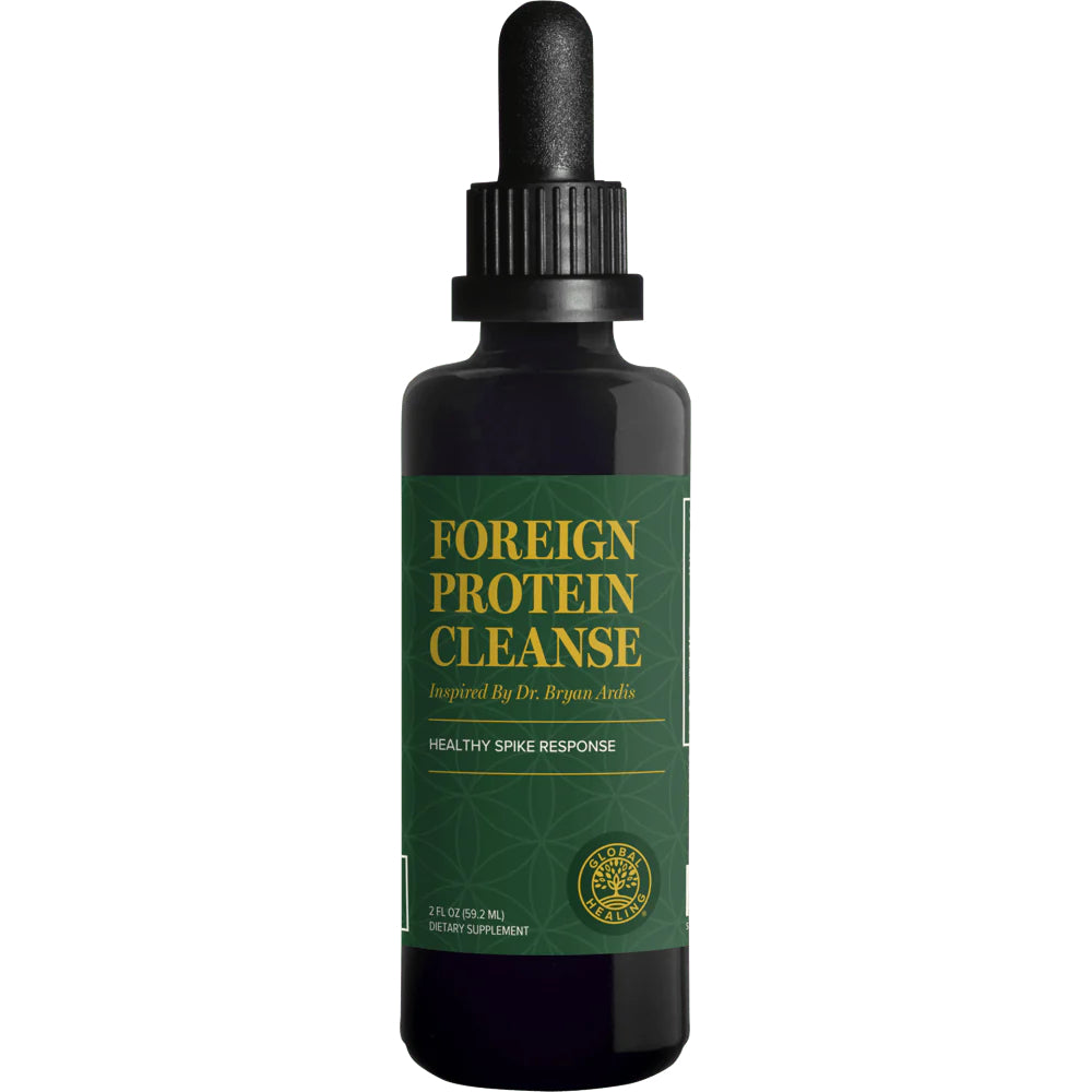 A bottle of foreign protein cleanse.