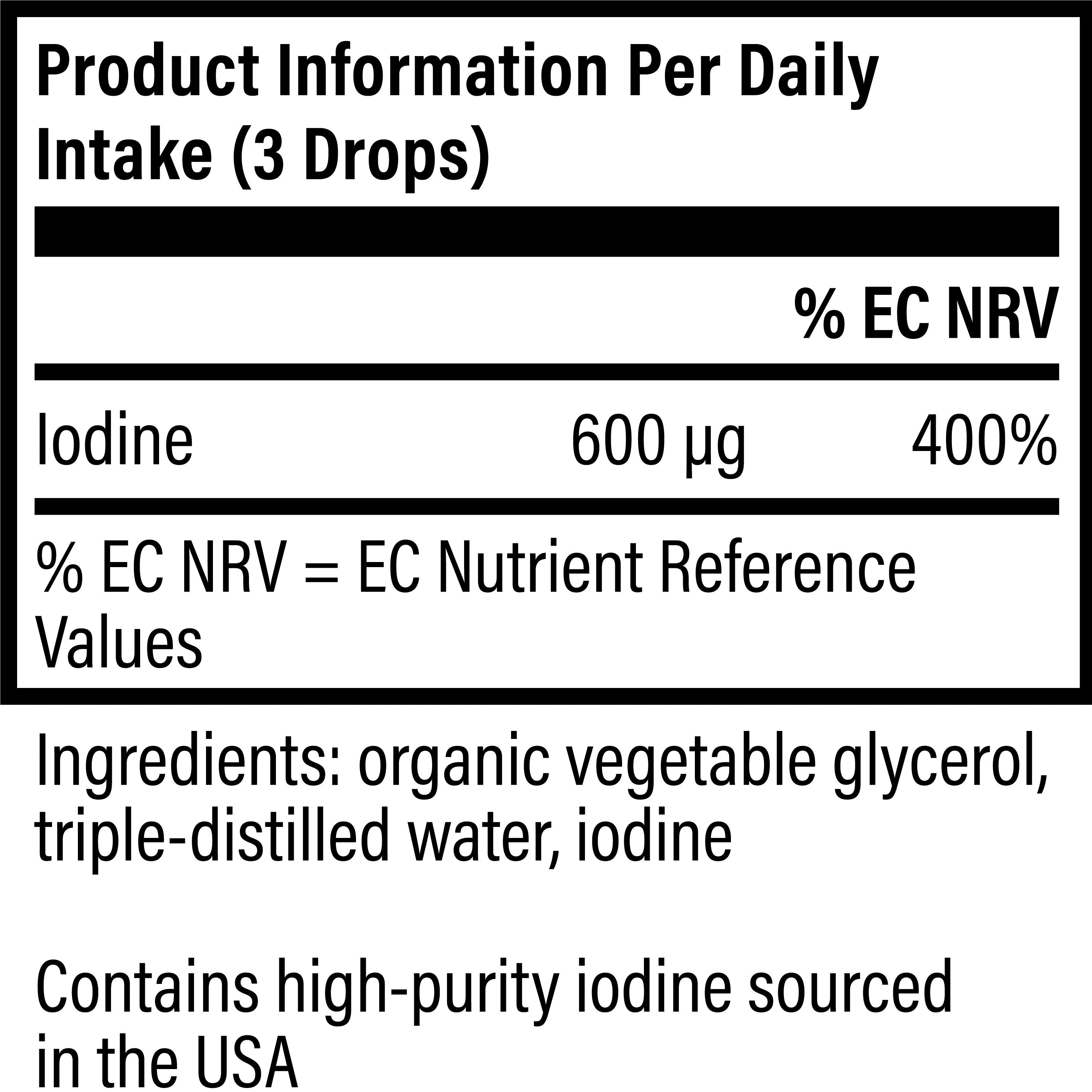 Detoxadine by Global Healing Supplement Facts