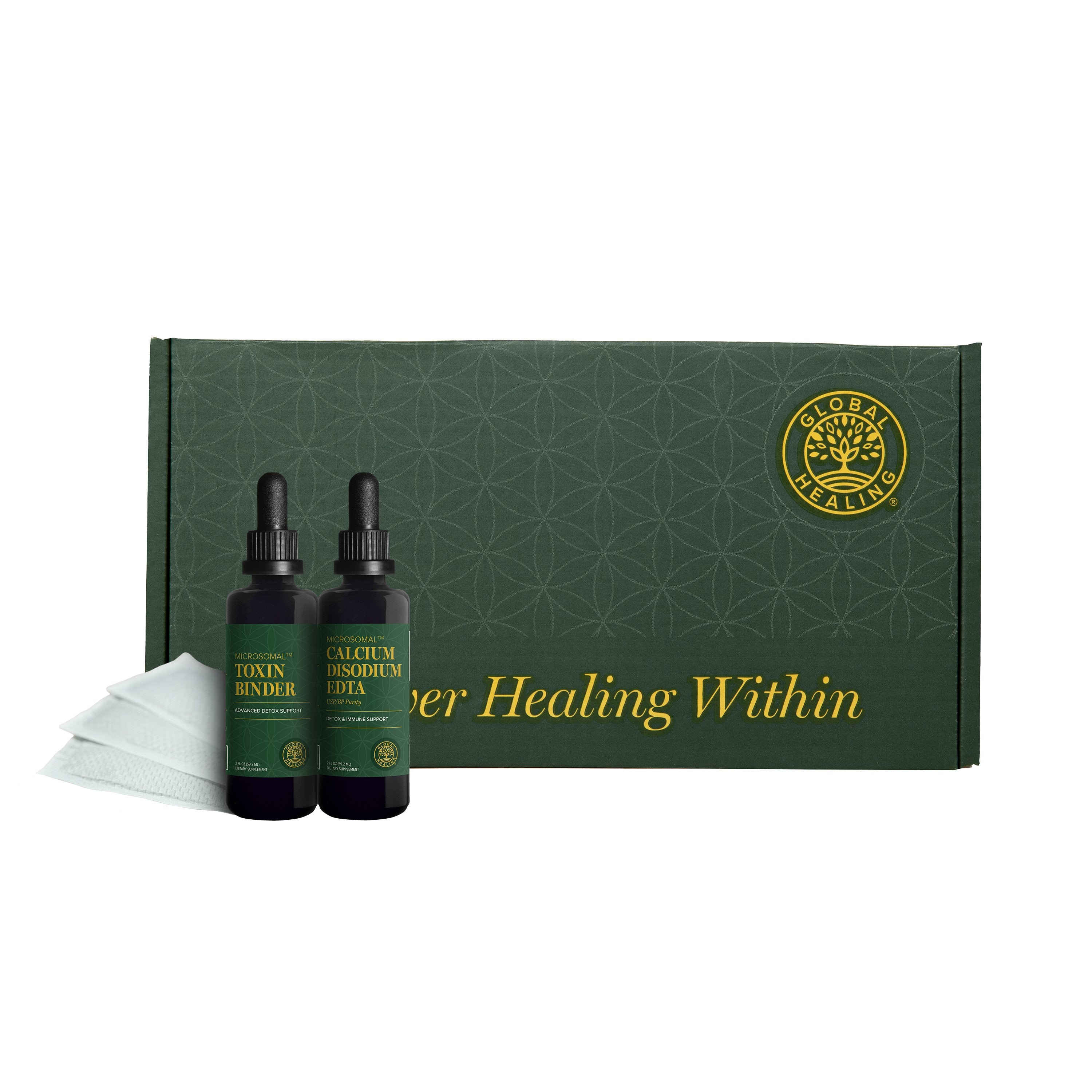 Heavy Metal and Chemical Cleanse Kit by Global Healing