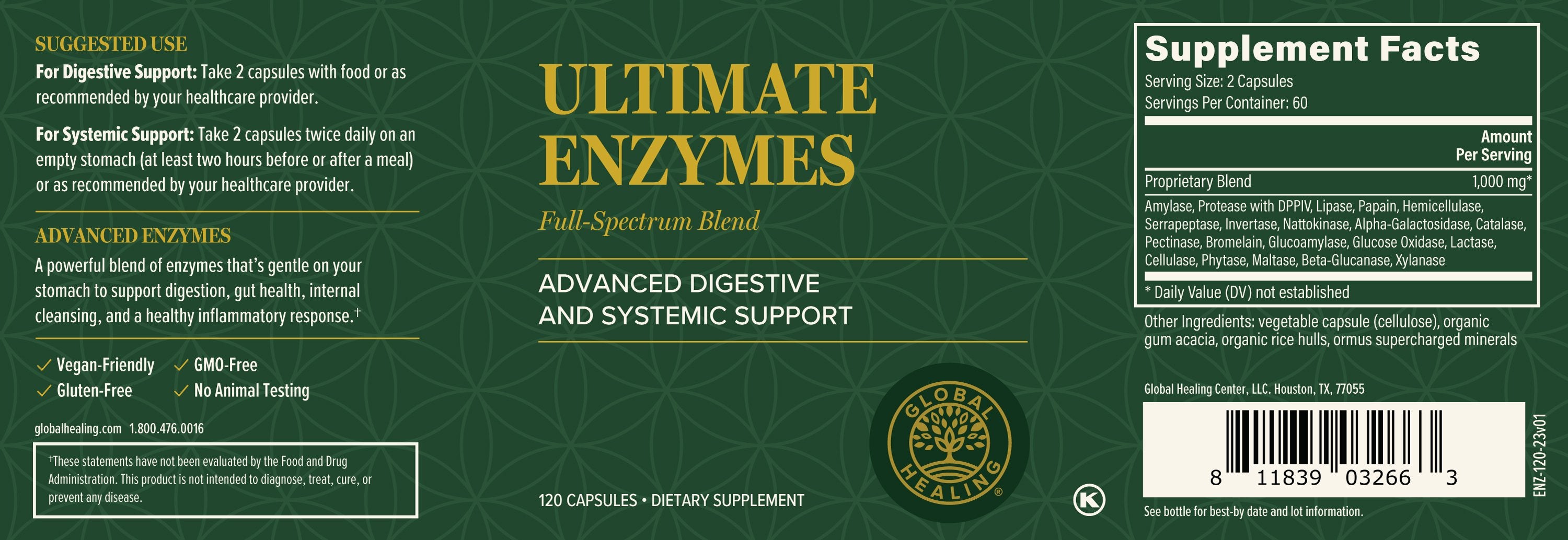 Ultimate Enzymes (Veganzyme)