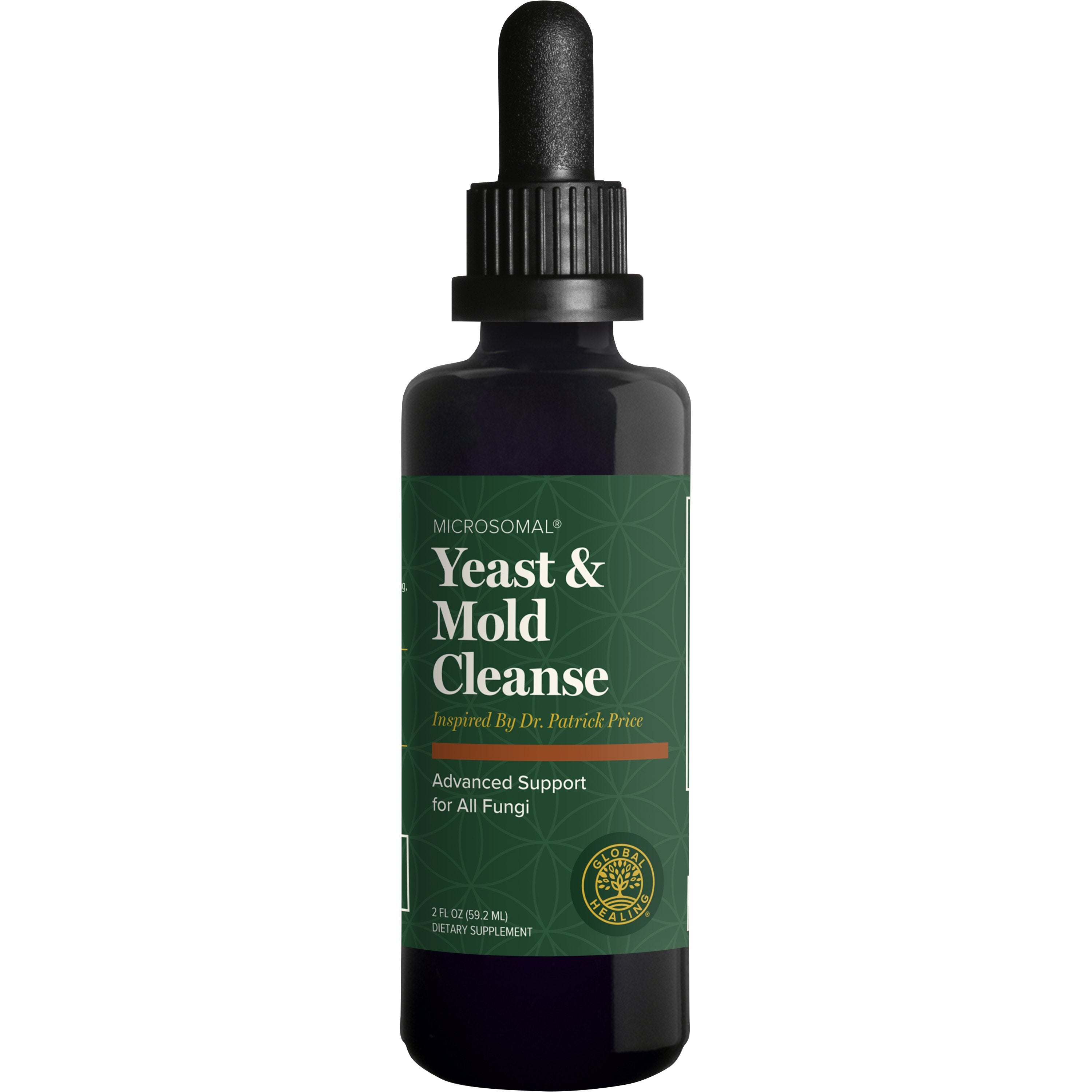 Yeast and Mould Cleanse Bottle by Global Healing