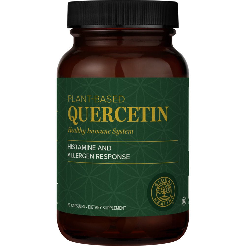 Global Healing Plant Based Quercetin Bottle 60 Capsules
