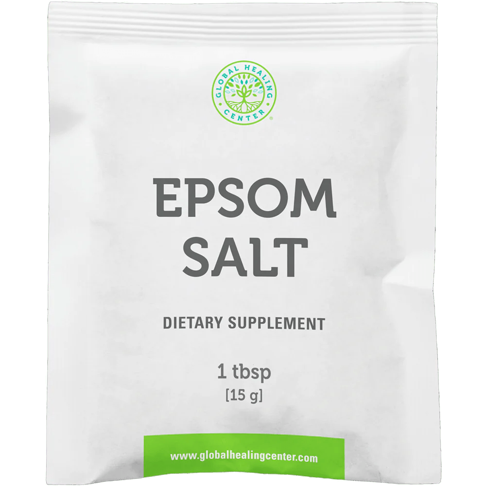 Epsom Salts sachet from Global Healing Liver Cleanse Program
