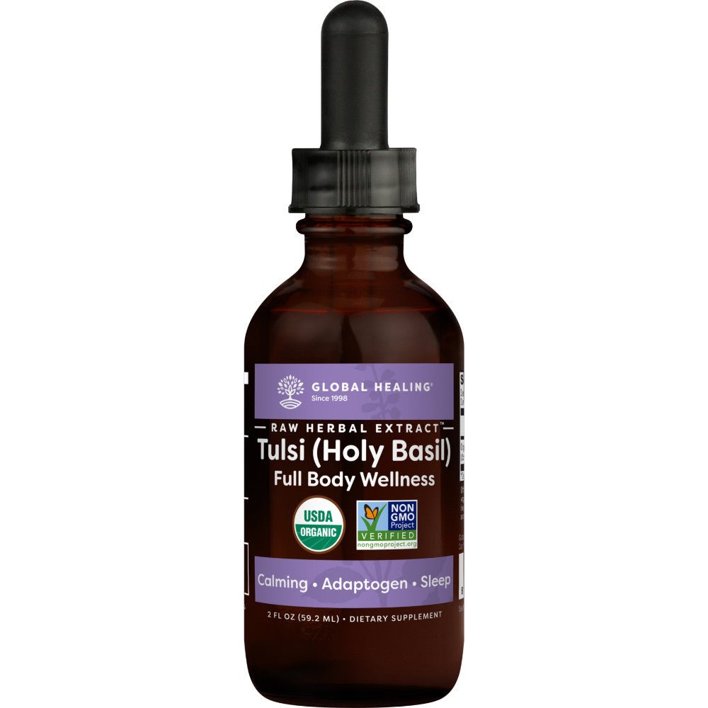 Global Healing Tulsi (Holy Basil) Bottle